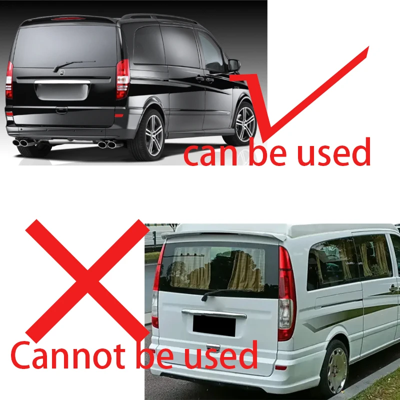 Car Rear Tail Light Reversing Lamp Without Bulb For Mercedes-Benz Vito Viano W639 W636 Rear Bumper Light Taillamp Tailight