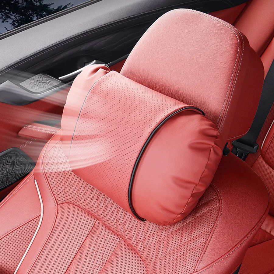 NAPPA Car Neck Pillow Leather Support Headrest Travel Comfort Car Waist Pillow  For Lexus NX GS RX IS ES GX LX RC 200 250 350
