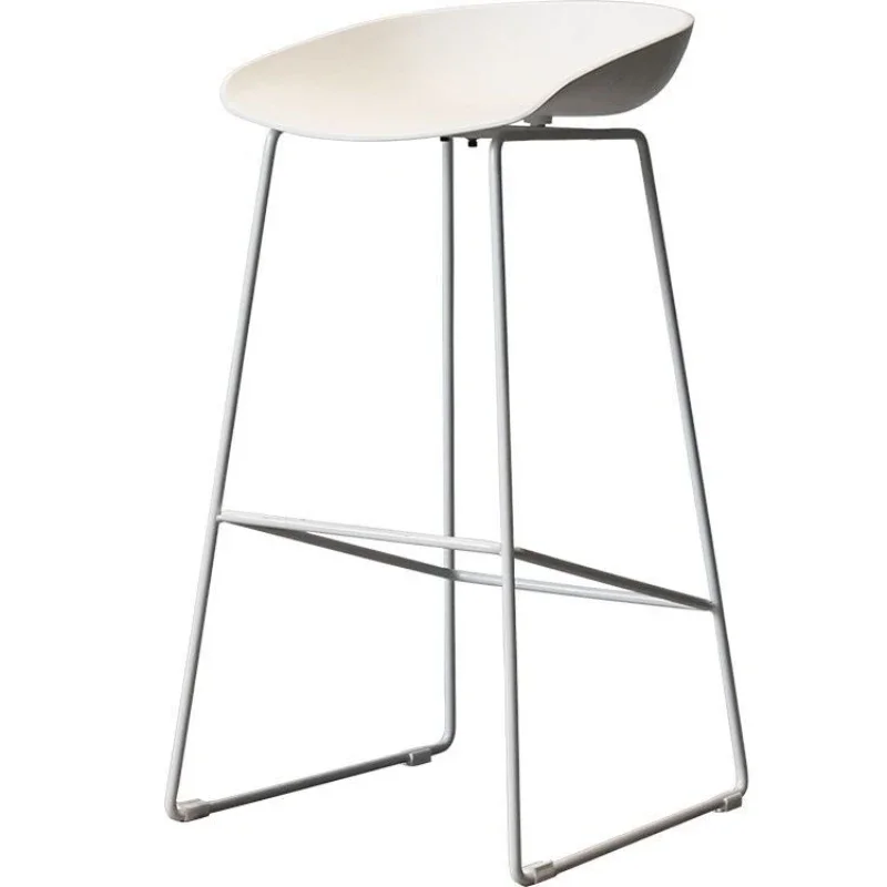 

Nordic modern minimalist creative Internet celebrity white leisure bar chair
