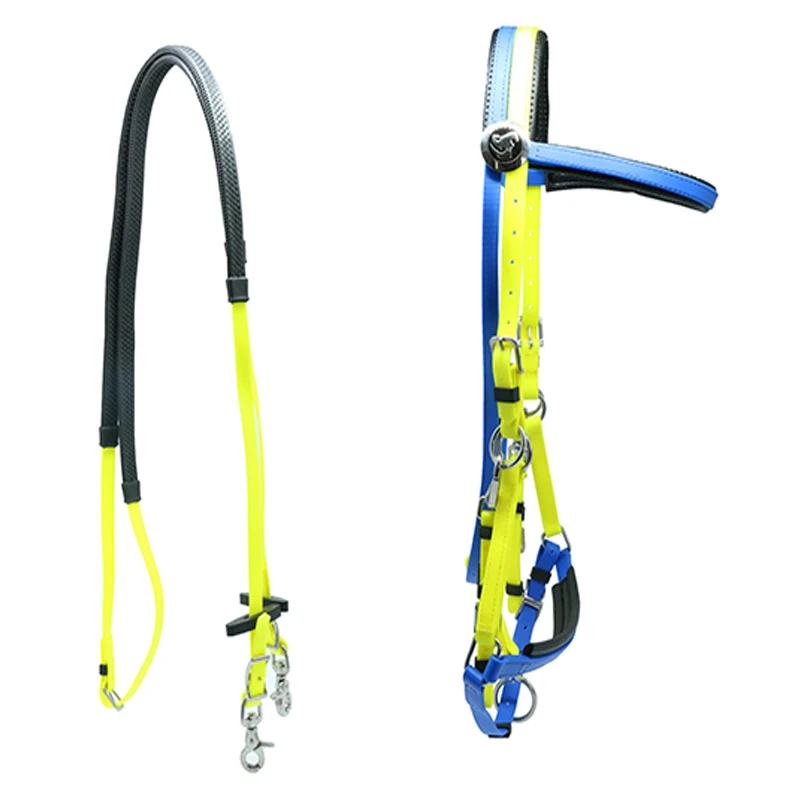 

Durable and Water Resistant Endurance Horse Racing Headstall Nylon Material in Australian Style for Performance