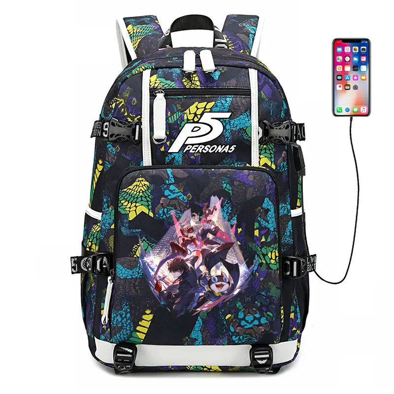 2024-p5-anime-bapa-ex-borsa-da-scuola-sportiva-casual-panno-di-bue-chiusura-con-cerniera-stampa-di-cartoni-animati-poliestere-0-pollici-lap