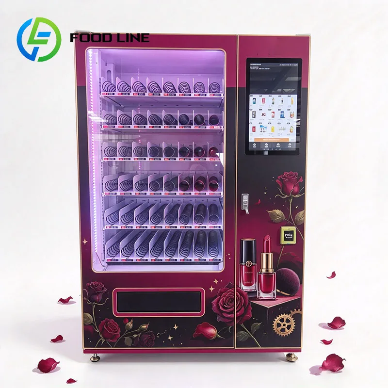 Makeup Vending Machine Cosmetics Vending Machine Beauty Retail Eyeliner Lipstick Lashes Self Service Customized