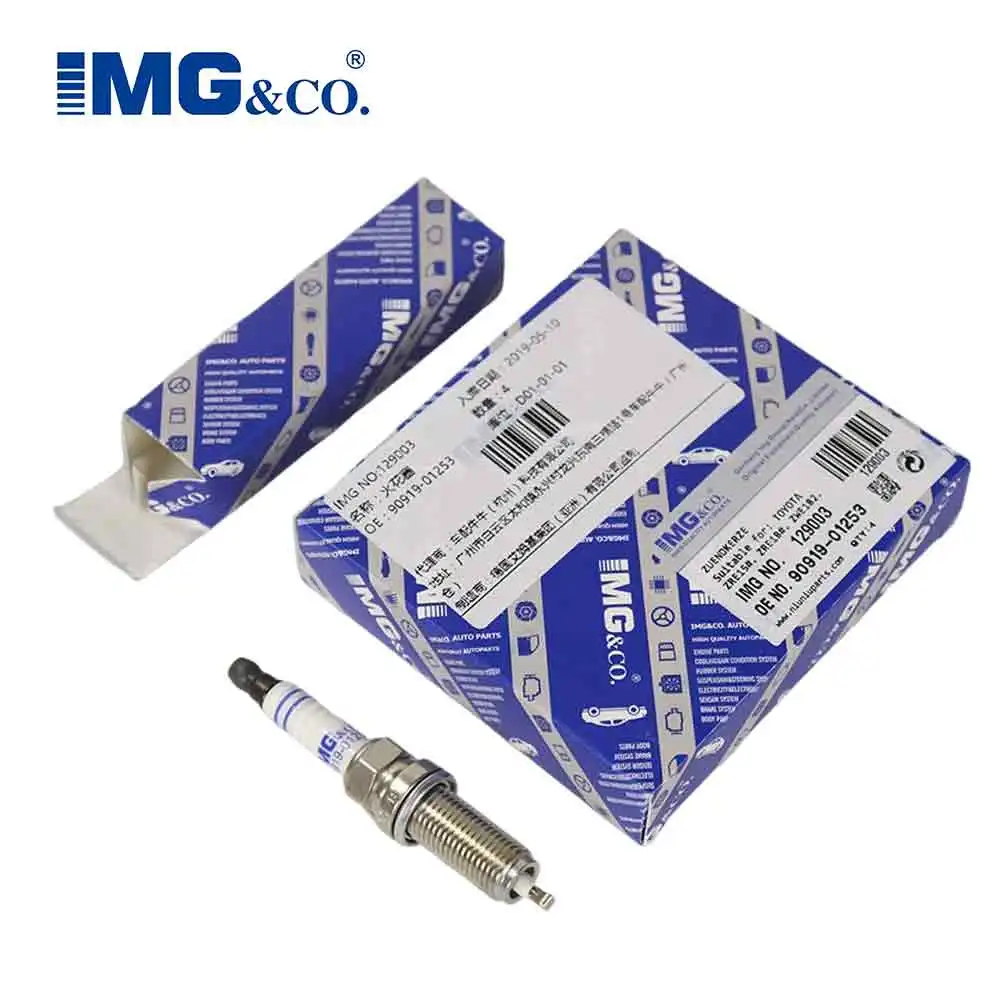 

4-Piece Dual Iridium Spark Plugs for Toyota Lexus Scion Nissan Suzuki Pontiac 2005-2019 SC20HR11 90919-01253 3444