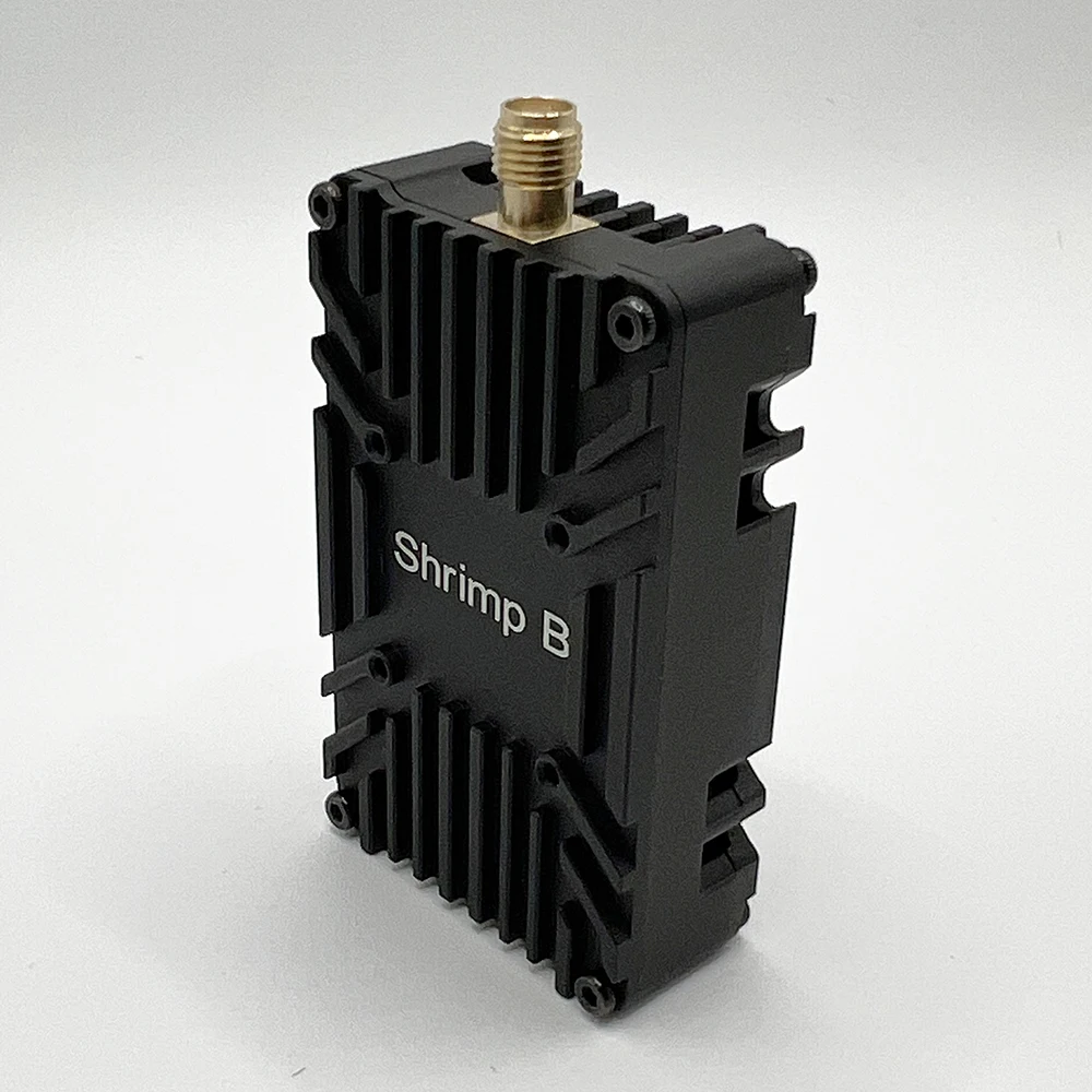 Shrimp B 5.8G 10W FPV Video Transmitter 4.9-6.0GHz Long Range Drone VTX for First-Person View Gaming