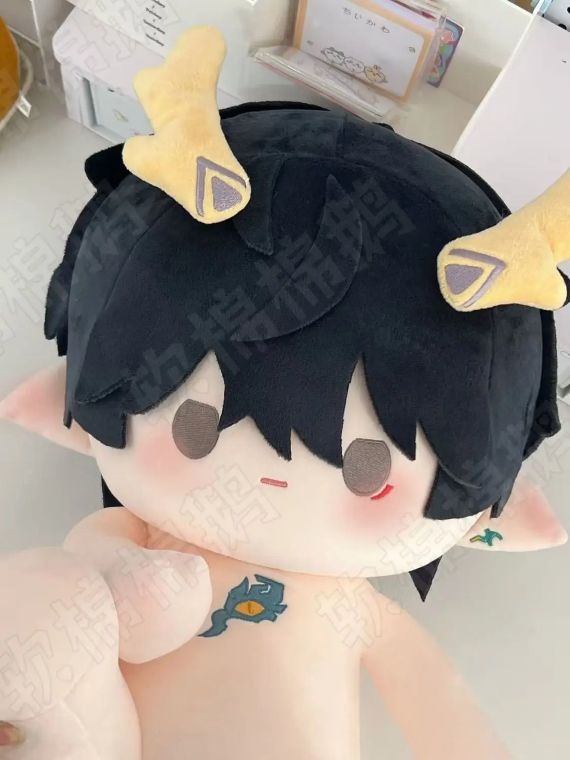 

Игра Honkai:Star Rail Dan Heng Permansor Terrae Сидячая поза Красивая плюшевая кукла Хлопковое тело 40 см Подушка Игрушка для косплея