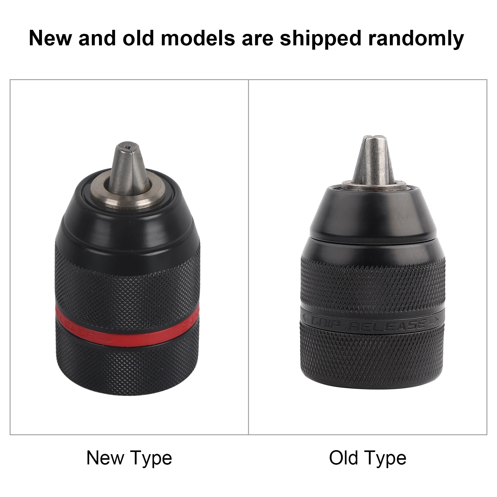 13mm Metal Drill Chuck 1/2 Mount Self Locking Keyless Drill Chuck Metal Drill Chuck Electric Drill Chuck 3/8\