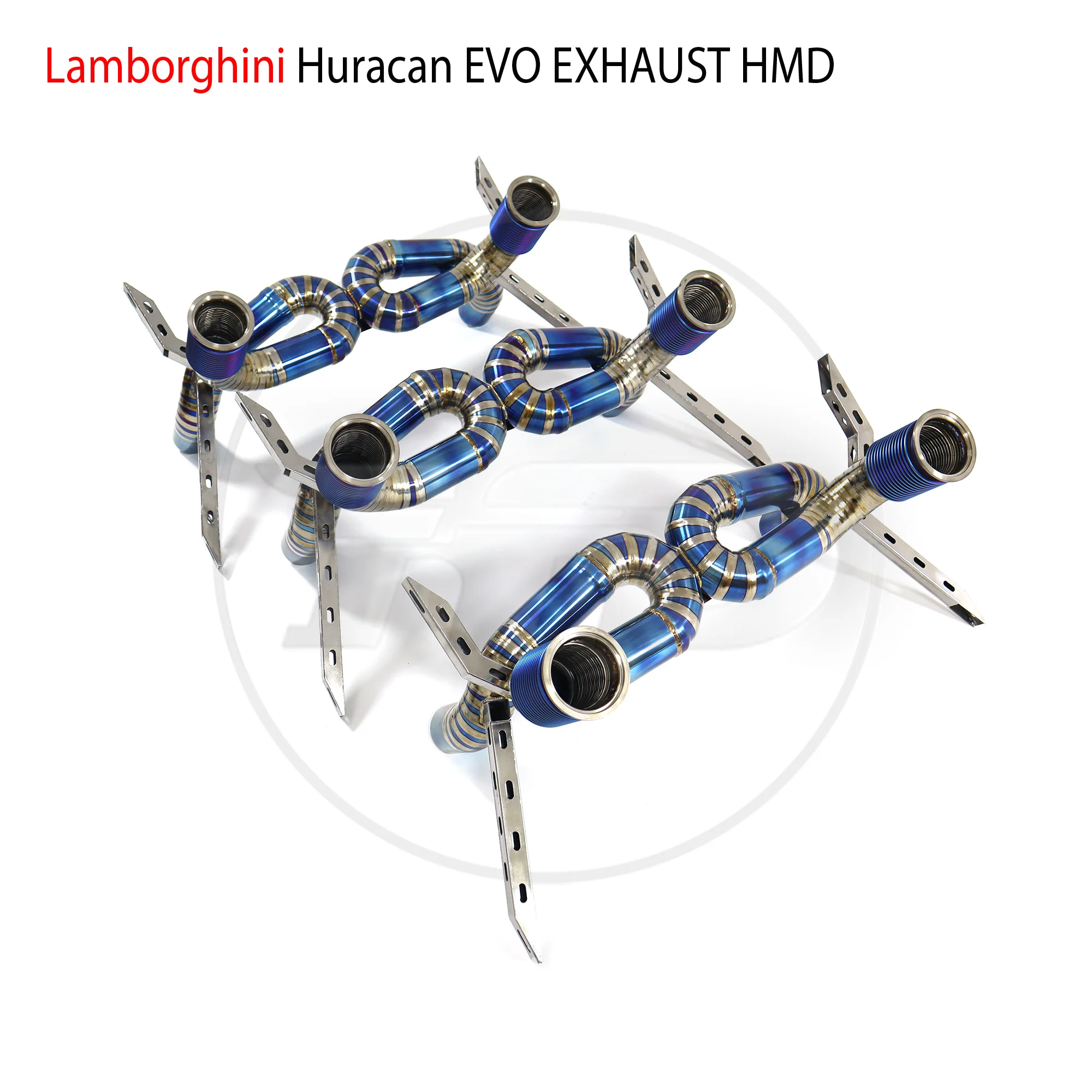 HMD Titanium Exhaust System Performance Catback for Lamborghini Huracan EVO 5.2L Without Valve OPF Version