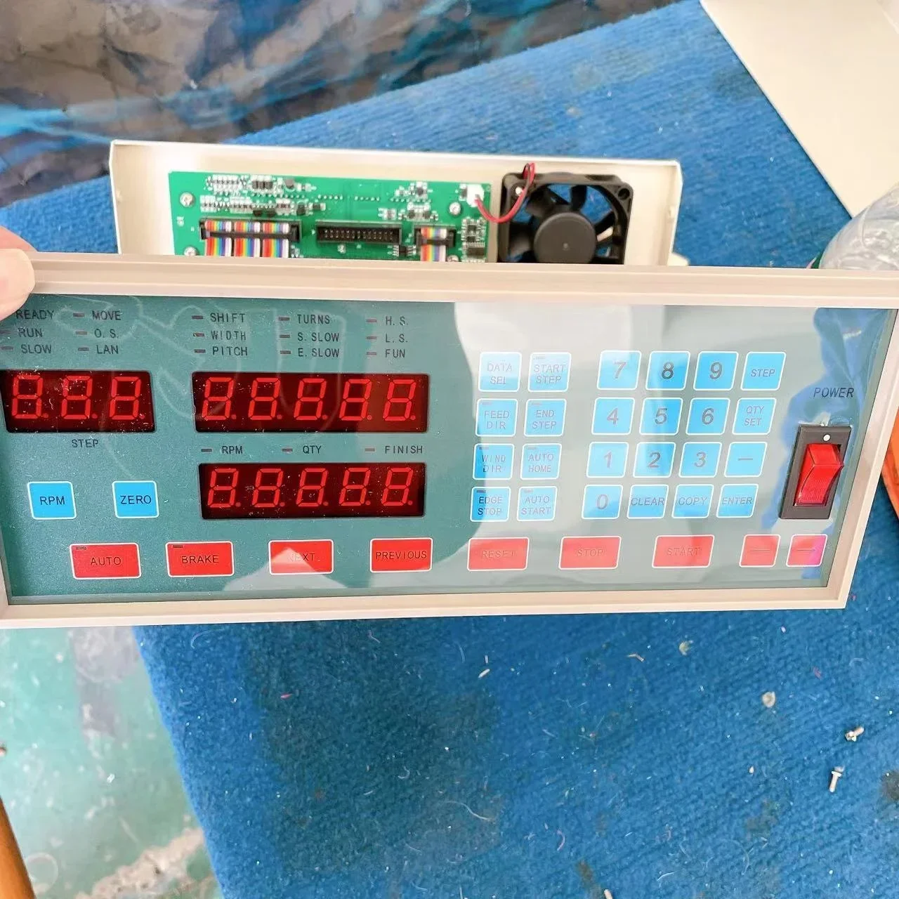 

New High quality one spindle English version CNC-321D cnc remote controller