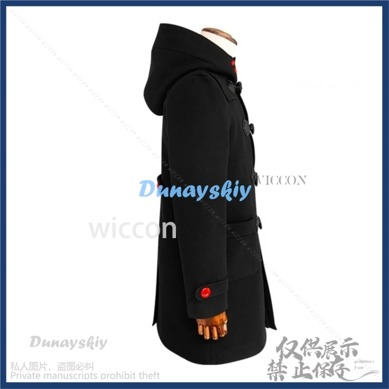 Gioco Anime Personaa5 Cosplay Amamiya Ren Costume Inverno Cappotto nero Sciarpa Uniforme Uomo adulto Halloween Natale Abito personalizzato