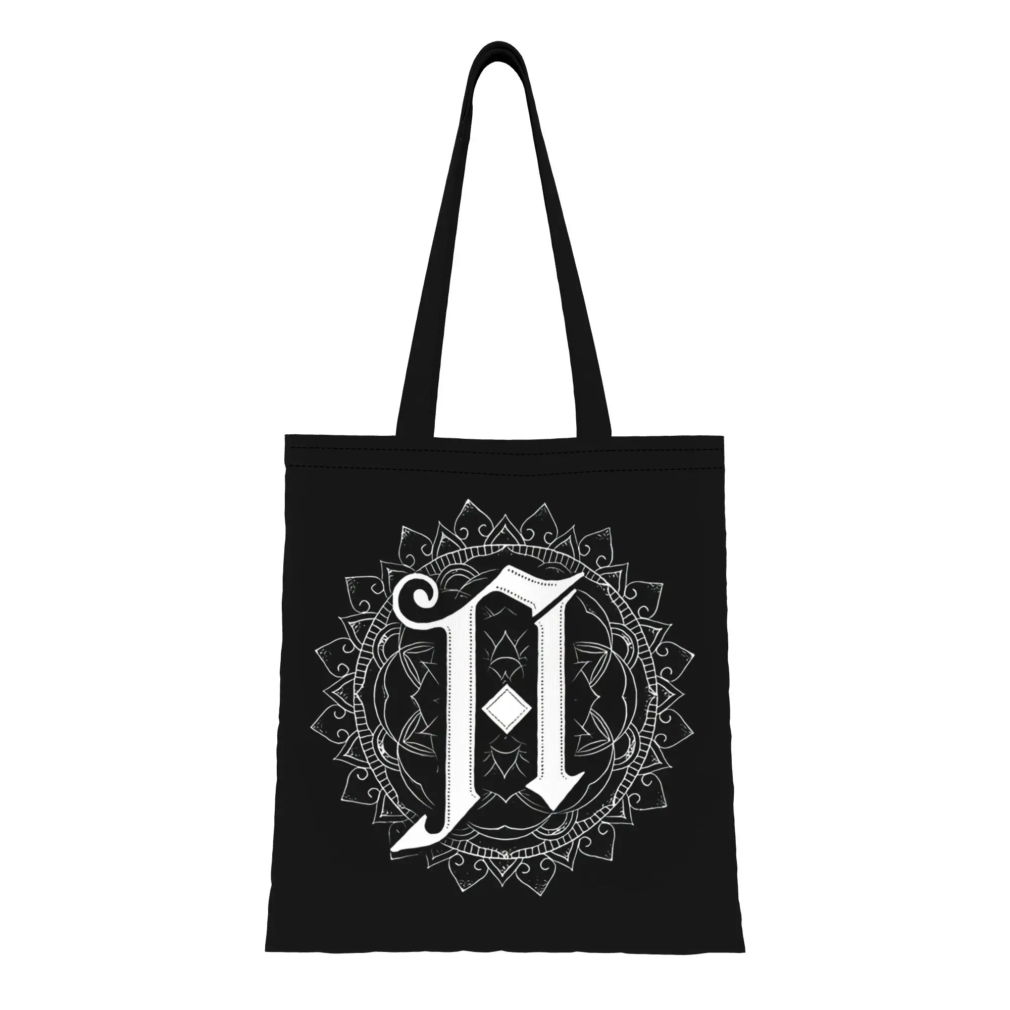 

ita bag first day of school Large Capacity Architects Metalcore Canvas Tote Bag Foldable Chic Pattern Gifts
