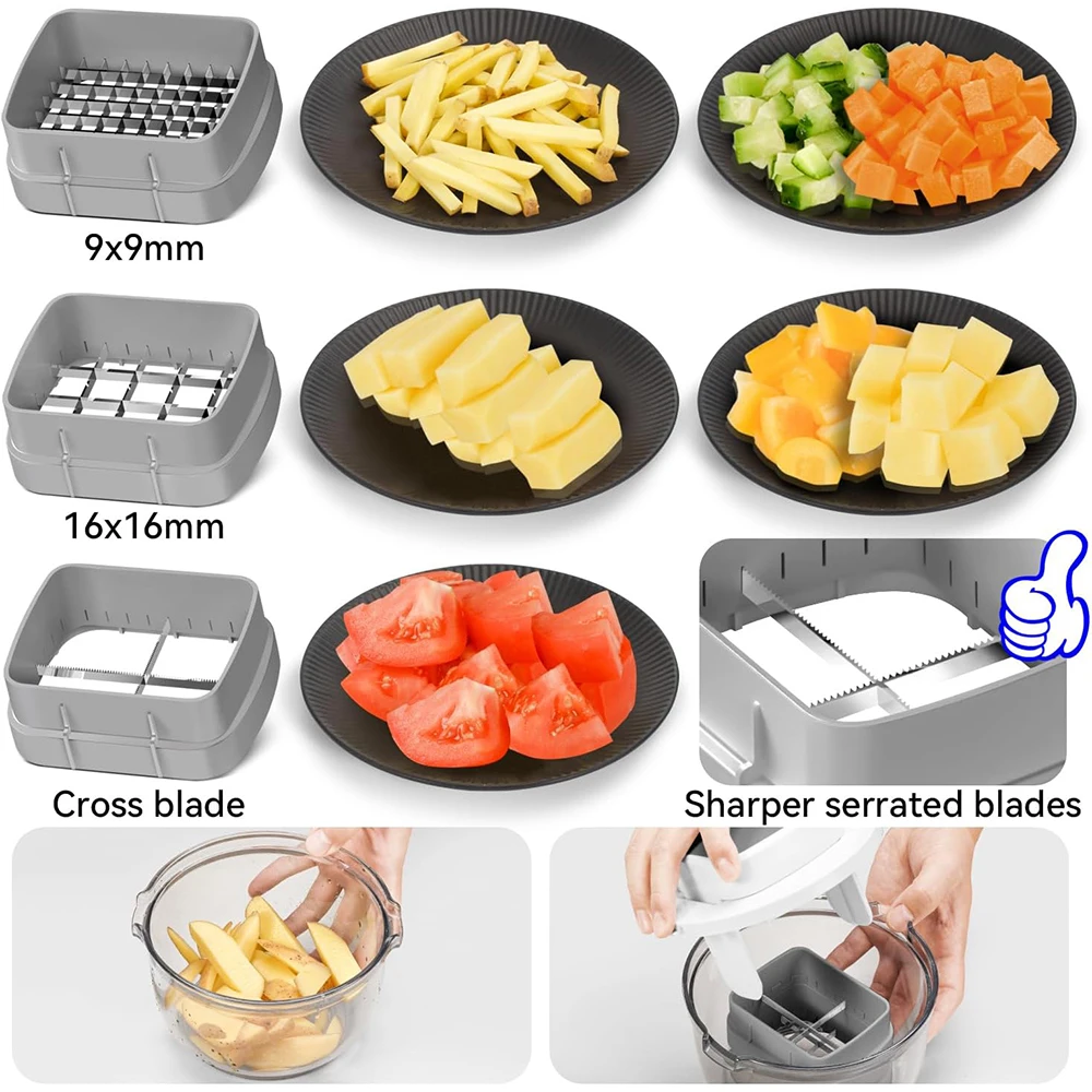 LMETJMA 3 in 1 Vegetable Chopp - огляд і ціна Kitchen Gadgets Luxury