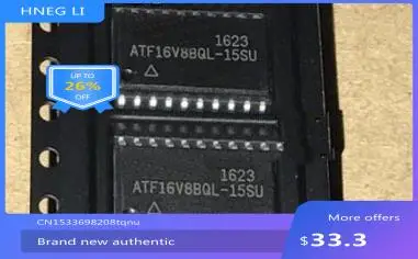 

IC new% ATF16V8BQL-15SU