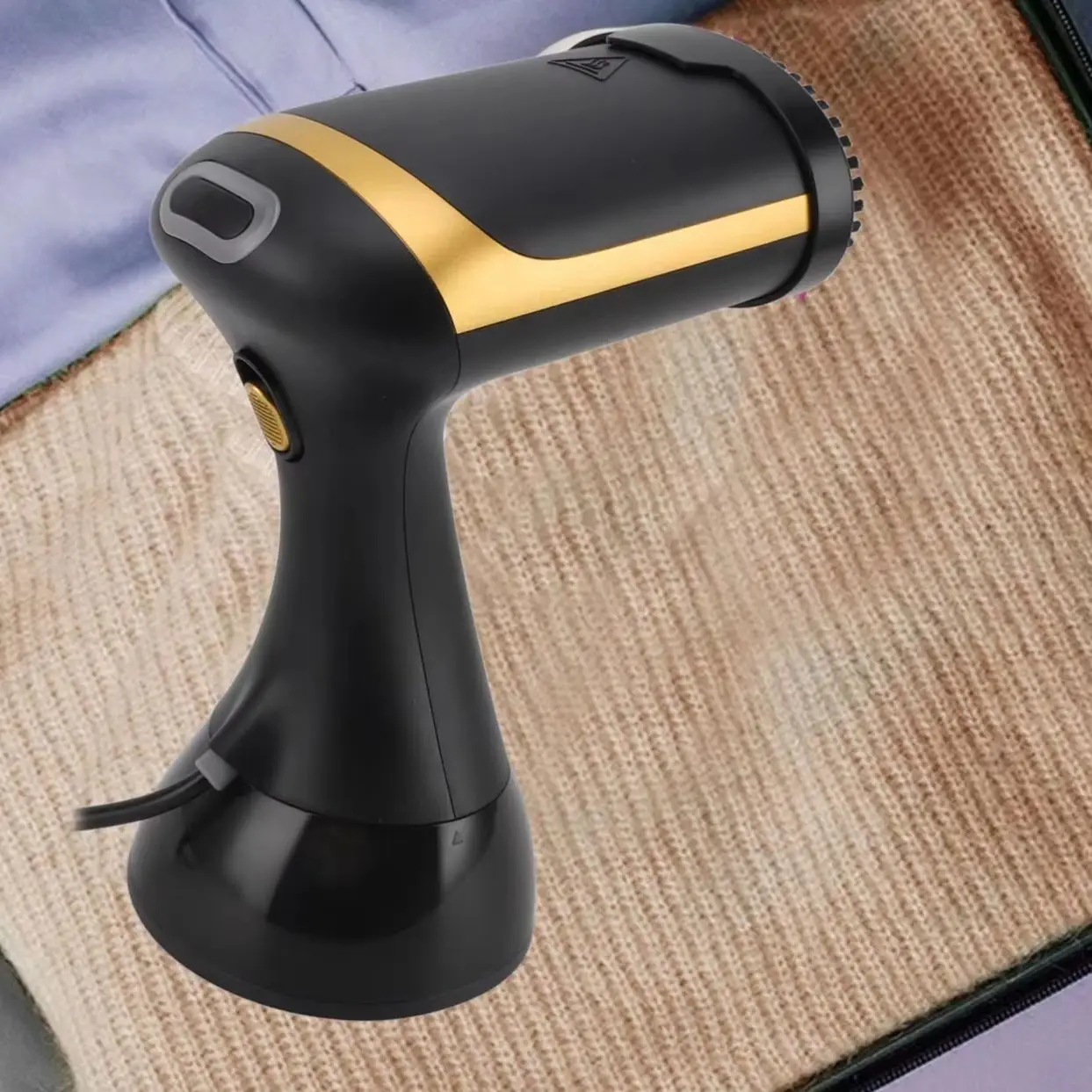 

Handheld Garment Steamer 1200W - 300ml Portable Mini Steam Iron for Travel, Dual Voltage Fast Heating Wrinkle Remover