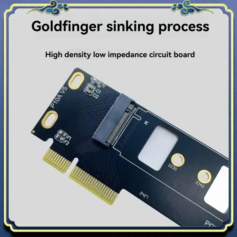 

A86P-PCIE To M.2 NVME SSD Adapter PCIE To M.2 NVME Adapter Card Pcie5.0 Expansion Card