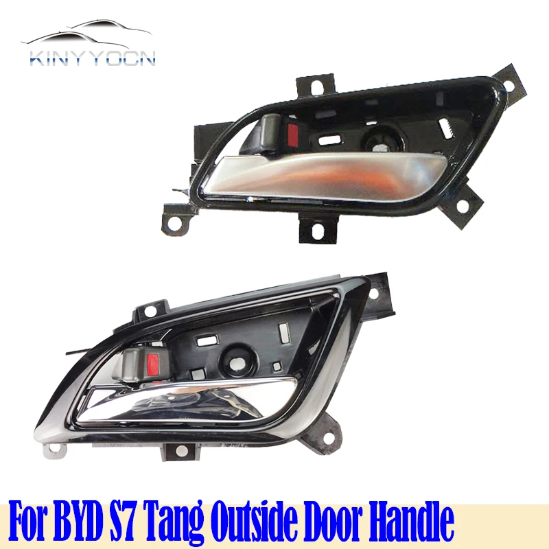 For BYD S7 Tang   Outside Car Door Pull Handle Cover Opening Handle Lid Doorknob Chrome Cap Hood Shell