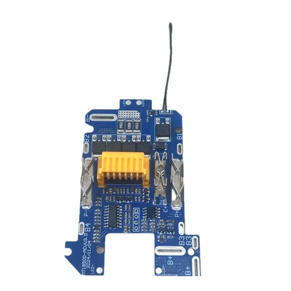 Novas caixas de bateria de íon de lítio inteligência para makita bl1830 bl1840 bl1850 bl1860 18v adaptador de bateria de íon de lítio