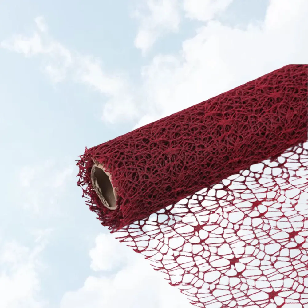 DIY الشاش لفة الجاكار صافي اليدوية سحر مهرجان الزفاف الديكور هدية التفاف الجاكار لفة التفاف هدية الشاش