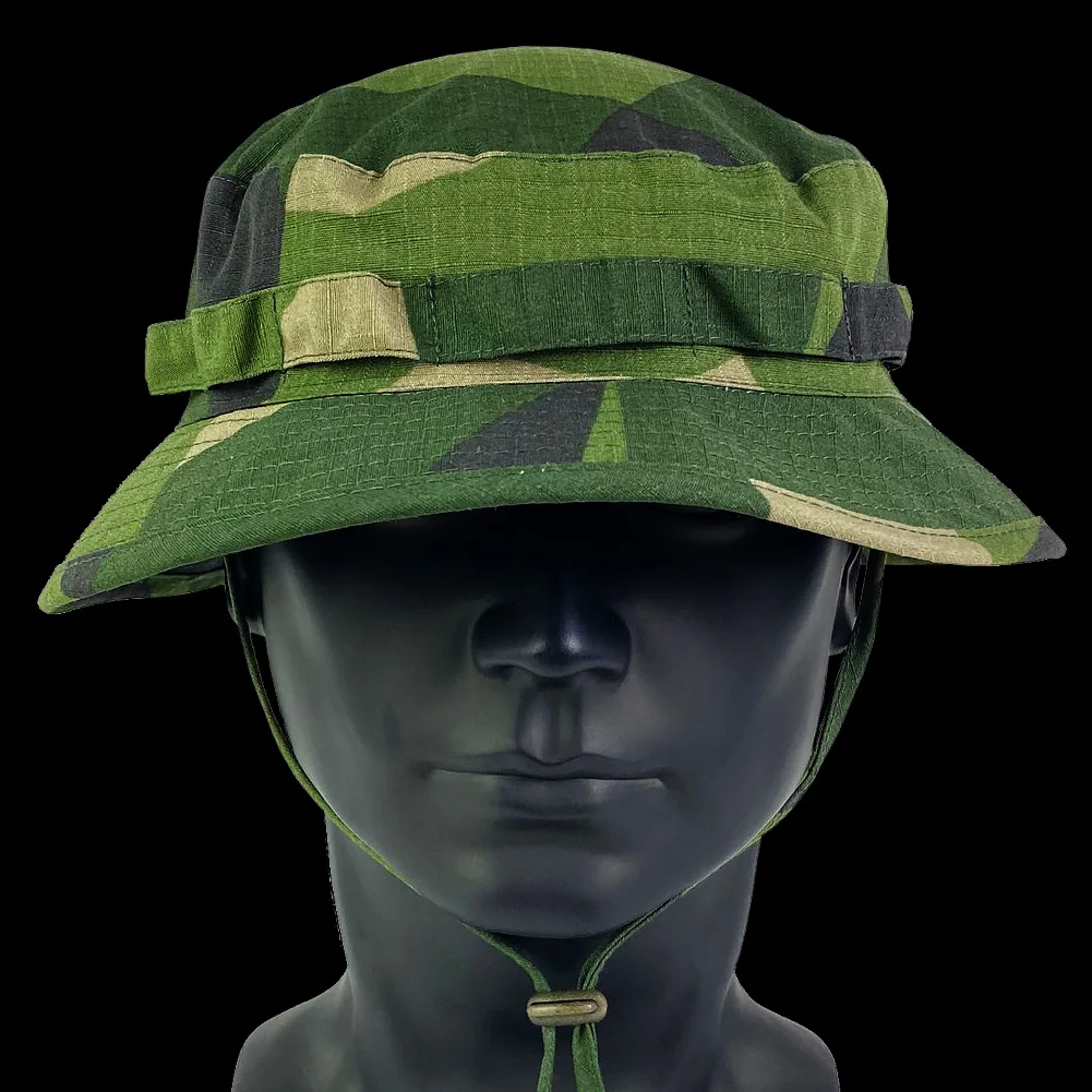 Tactical Boonie Hats Sun Fishing Hat Outdoor Bobble Cap Hiking Fisherman Sniper Ghillie Bucket Hats