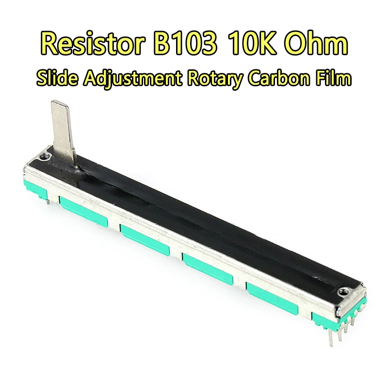 Resistor B103 10K Ohm Potentiometer 10K B10K SC6080GH Slide Adjustment Rotary Carbon Film