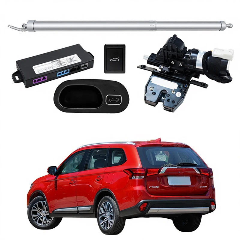 

Для Mitsubishi Outlander 2015+ Электрический подъемник задней двери, интеллектуальный ассистент открывания багажника, электропривод багажника, автомобильные аксессуары