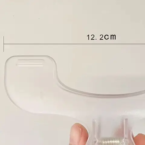 Simple Fixed Book Clips Frosted Transparent Page Holder For Reading Tool Memo Clip Kawaii Desk Accessories Practical Note Holder