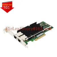X540-T2 Dual-Port 10-Gigabit Nic NAS Synology 10G Electrical Port PCIe Desktop Soft Routing