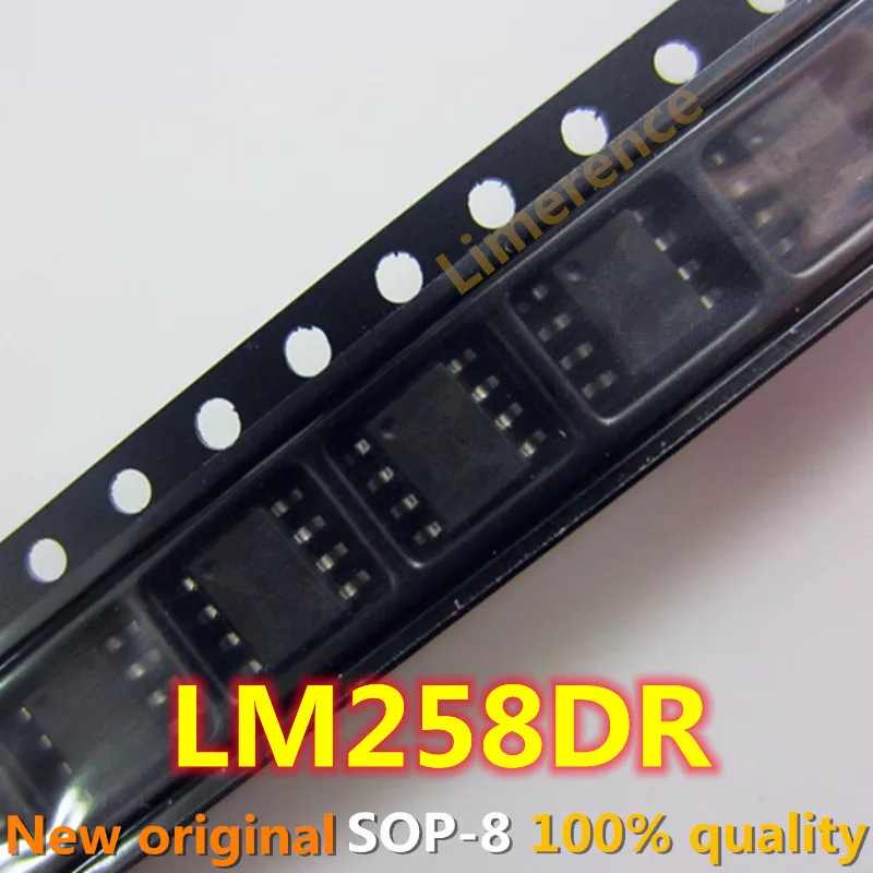 50PCS Low power dual operational Amplifier 20PCS LM258DR LM258 SOP-8-