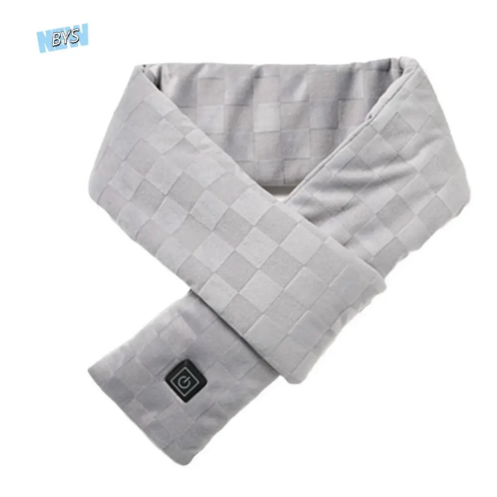 

3 Temperature Adjustable Electric Neck Wrap Warm Soft Heating Scarf Cold-Proof Design Comfortable Cozy Thermal Neck Warmer Boys