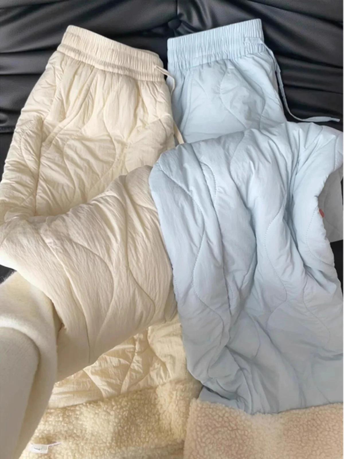 

Розовые утепленные хлопковые брюки для мужчин, зимние, для активного отдыха, катания на лыжах, теплые, ветрозащитные, прямые, свободные, длинные, молодежный стиль