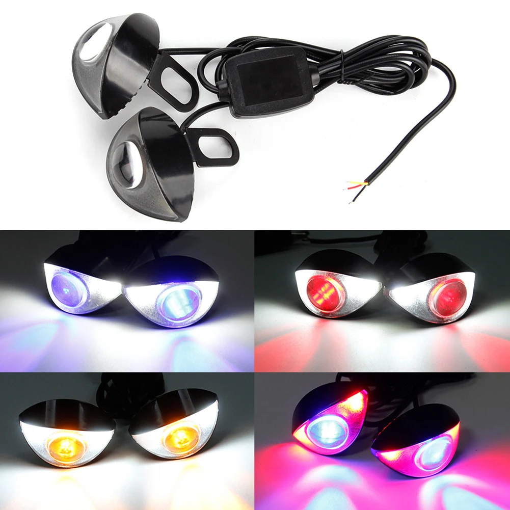 Robust Waterproof Motorcycle LED Lights with Enhanced Brightness Ideal for Nighttime Adventures on Any Vehicle