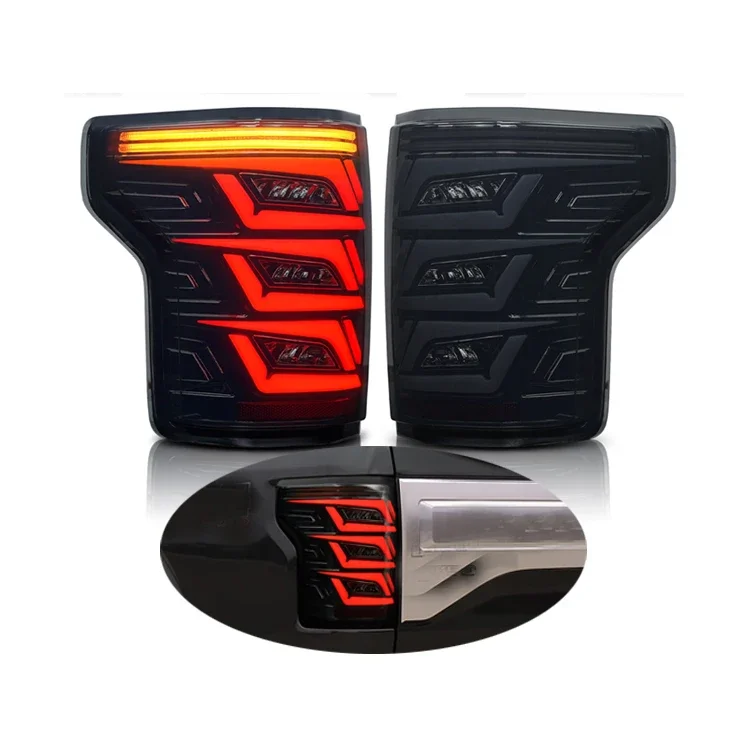 LED  Rear Lamp Pickup Truck 3RD Brake Turn Signal Light Offroad 4x4 Tail Light  for F150custom