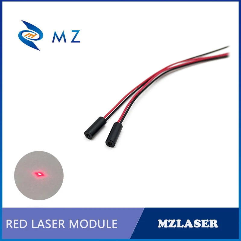 Red Dot Laser Diode Module Compact Mini D4mm 635nm 3V 0.5mw 1mw 5mw Class I Class II Class IIIA Industrial Machine Laser