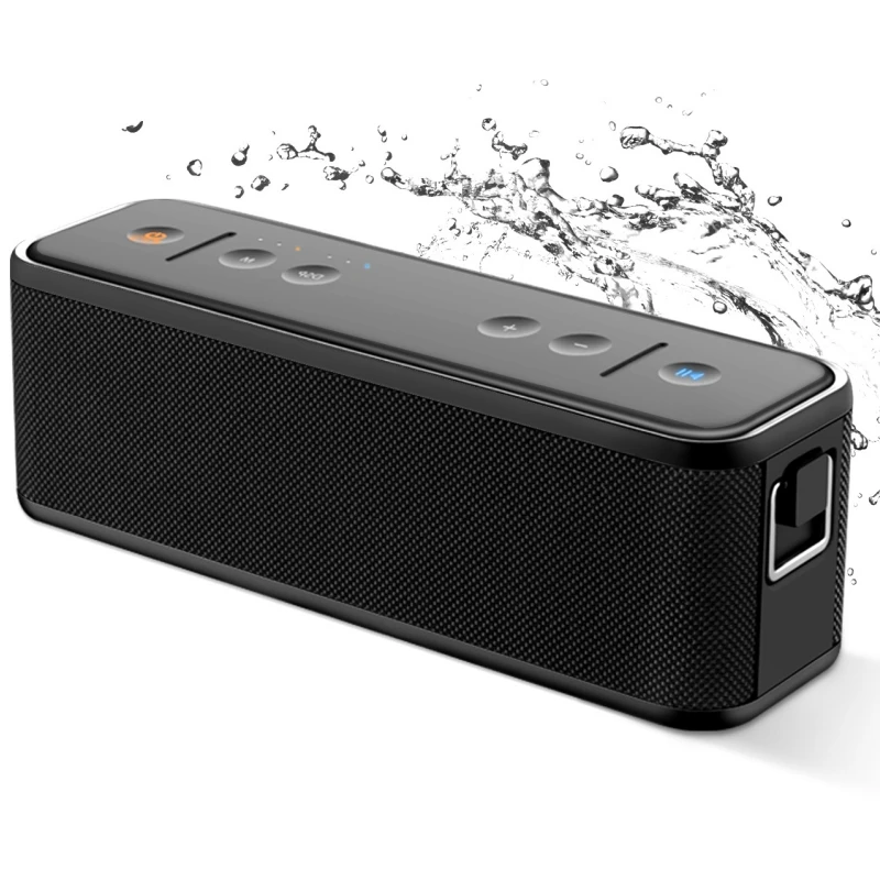 

IPX7 Waterproof Super Bass Music Box Boombox Bluetooth Outdoor Wireless Subwoofer Speakers 50W Portable Gaming Party Boombox