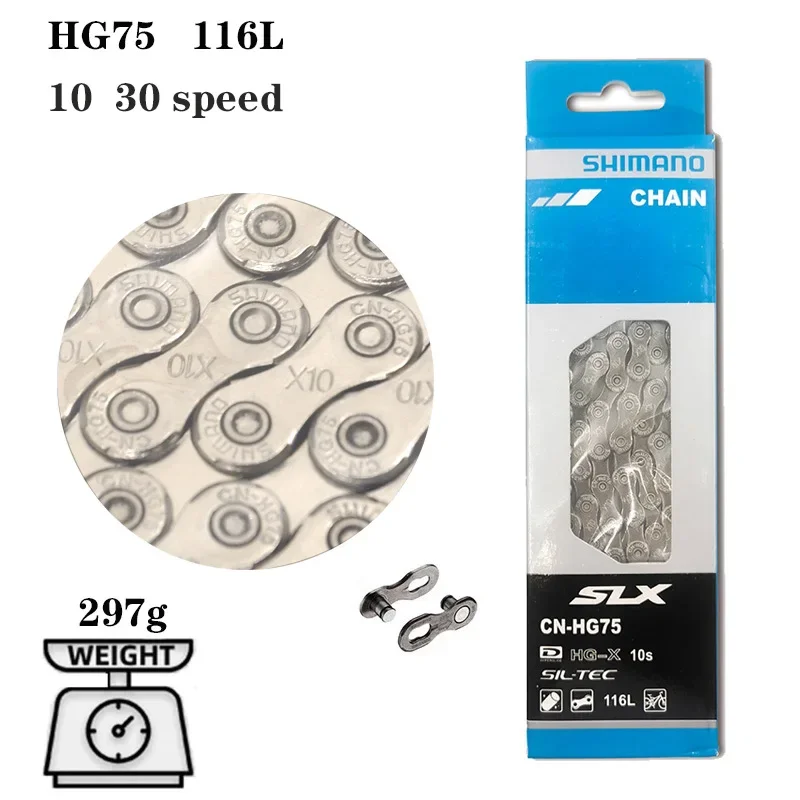 SHIMANO 10 Speed CN-HG95 MTB Bike Chain Ultra Narrow - HG-75 HG54 10S Mountain Bicycle Accessories New