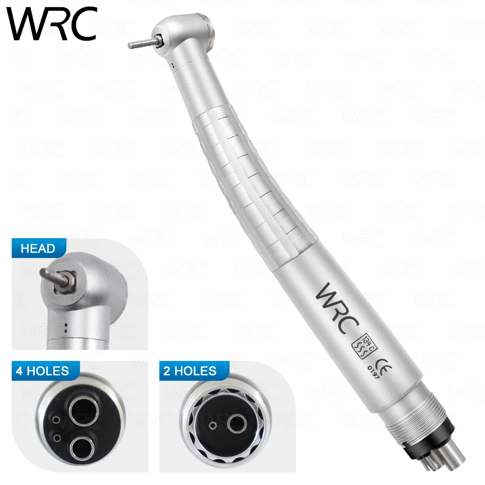 

Dentistry High Speed Handpiece Air Turbine Torque Ceramic Bearing Standard Head Push Button Self-powered 4Holes/2Holes spray