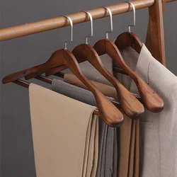 Suit Hanger for clothes Coat Suit Organizer Wide Shoulder Wooden Clothing Garment  Hangers Kledinghangers Perchas Para La Ropa