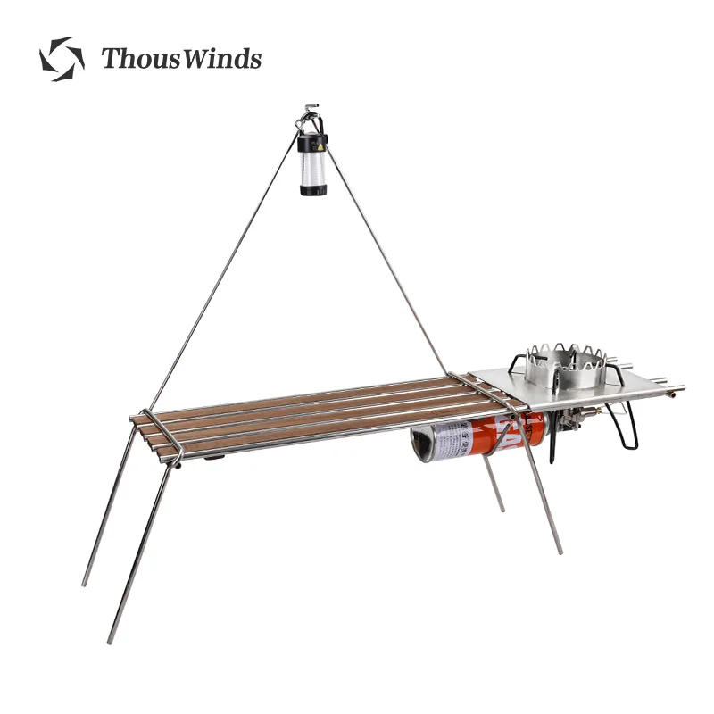 

Thous Winds Camping Mini Foldable Table for Outdoor Picnic Barbecue Tourist Multifunctional Solo Camping Folding Desk Table