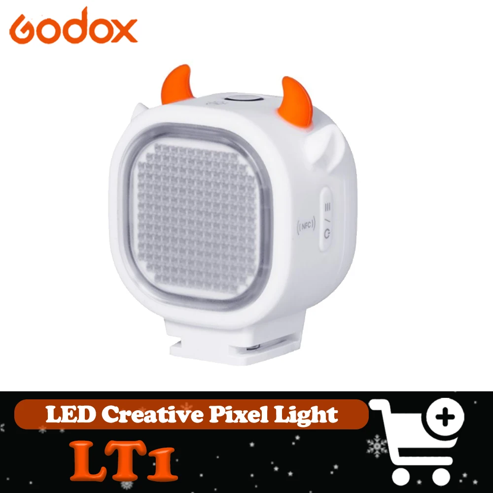 Godox LT1 LED Creative Pixel Light Magnetic Mini Light Godox Light APP Control