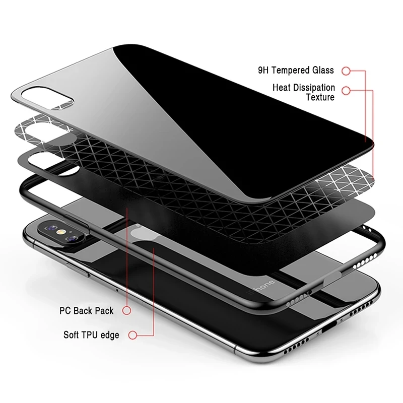 Fiori in fiore pieno Custodia per telefono in vetro temperato per iphone 17 17pro air 16 16e 15 14 11 12 13 pro max plus cover coque