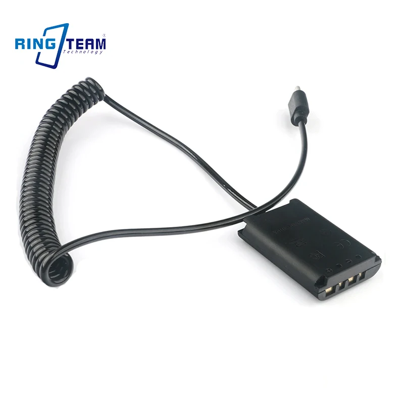 NP-BX1อะแดปเตอร์แปลงไฟ USB-C ชนิด-C ของแบตเตอรี่เลียนแบบ BX1หัวต่อ DC สำหรับโซนี่ ZV-1 RX1 WX500 RX100M6 H400 HX50 HX300 HX99