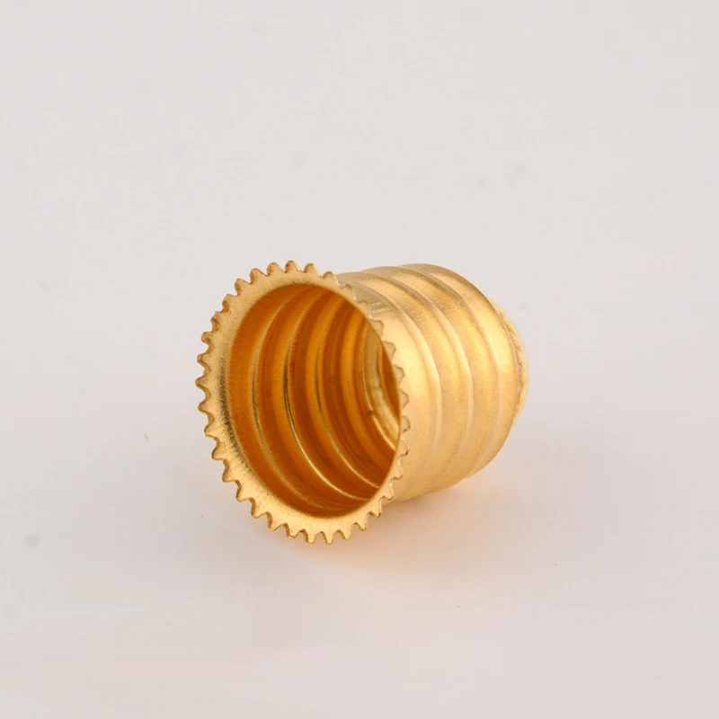 100pcs/lot E12/E14 Threaded Lamp Holder Rotatable Copper Material LED Lighting Lamp Socket