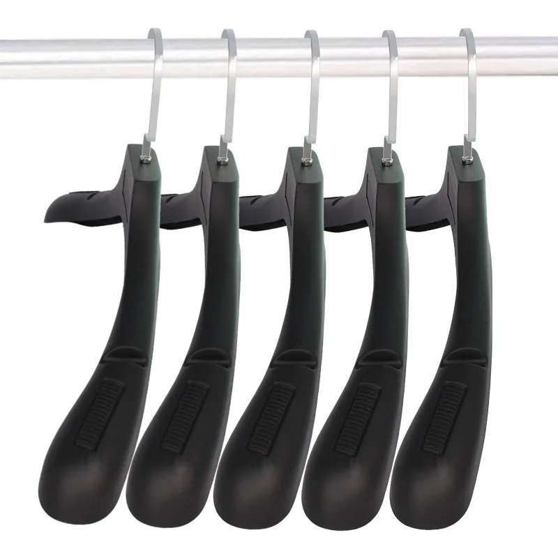 

Suit Hangers for Men 20 Pack, Extra Wide Suit Hanger Non Slip Width 17.7", Thick Coat Hangers Black with 360° Swive