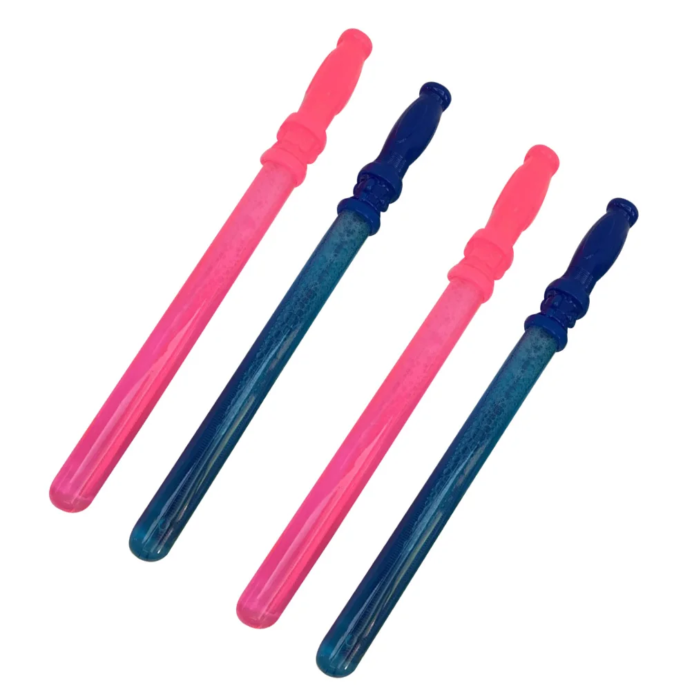 4 stuks milieuvriendelijke bellenstok groot kleurrijk leuk zomerfeest kinderen interactieve bellen set langdurige bellen veilig plastic