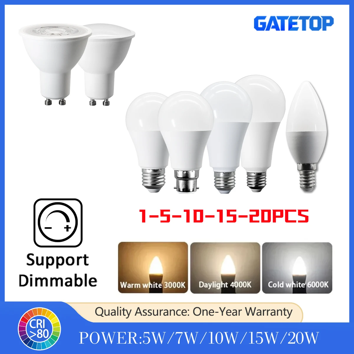 �y�Z�[�����z1-20�����\��GU10 E27 B22 E14 LED�X�|�b�g���C�g220V�g�F��3000K 4000K�����d��50W�n���Q�������v�̑�֕i�ƒ�p�Ɩ�