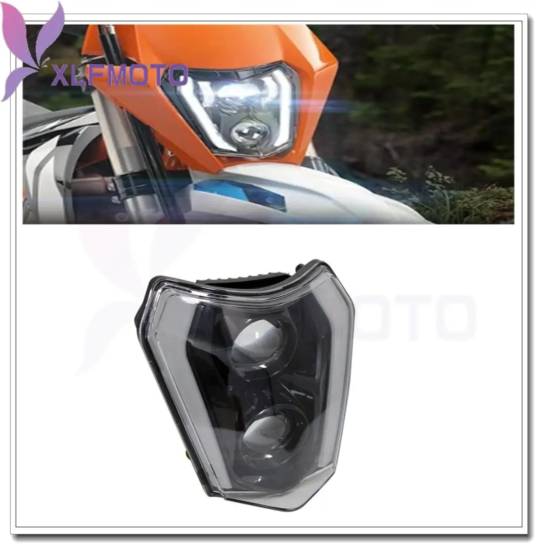 

Motocross Accessories LED Headlight For KTM Headlamp EXC SXF XC XCF 250 350 450 500 690 Dirt Bike