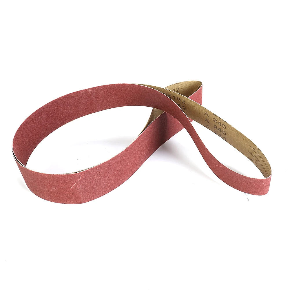 6ชิ้น/เซ็ต2 \\\ \\ "x 72 \\\\" "เข็มขัดกระดาษทรายกรวดละเอียด5x182ซม. สำหรับการวิ่งที่ราบรื่น