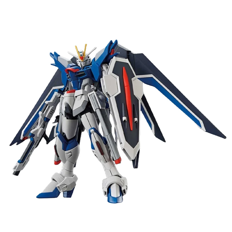 Oryginalny model do składania Bandai GUNDAM HG 1/144 RISING FREEDOM, figurka anime, zabawki kolekcjonerskie, ozdoby, prezenty