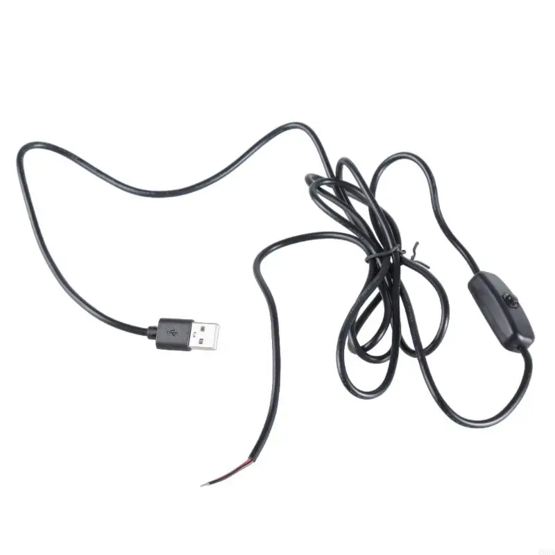 066A USB -мужская вилка до 2pin bare Cable USB мужская вилка до 2PIN Bare Wire Cogtail Open