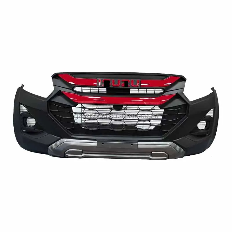 For Isuzu Dmax 2016-2019 Front Grille Bumper Upgrade to 2024 Facelift Air Intake Accessories Body Kit Bumper Body Kits D-MAX