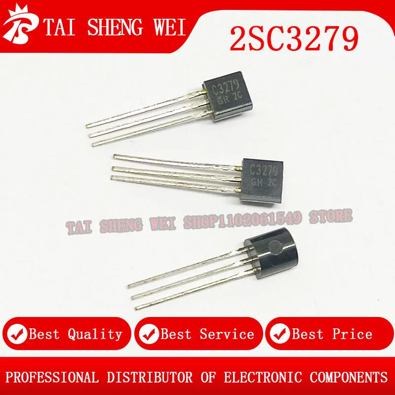 

20 шт., 2SC3279 C3279 TO-92 TO92, новый оригинальный